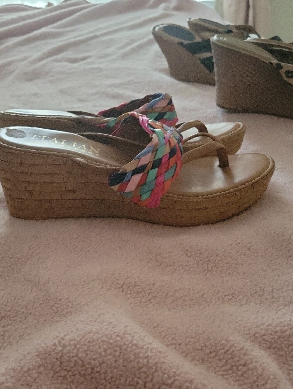 Braided Multicolor Slide Sandals - Unbranded - Picture 6 of 7
